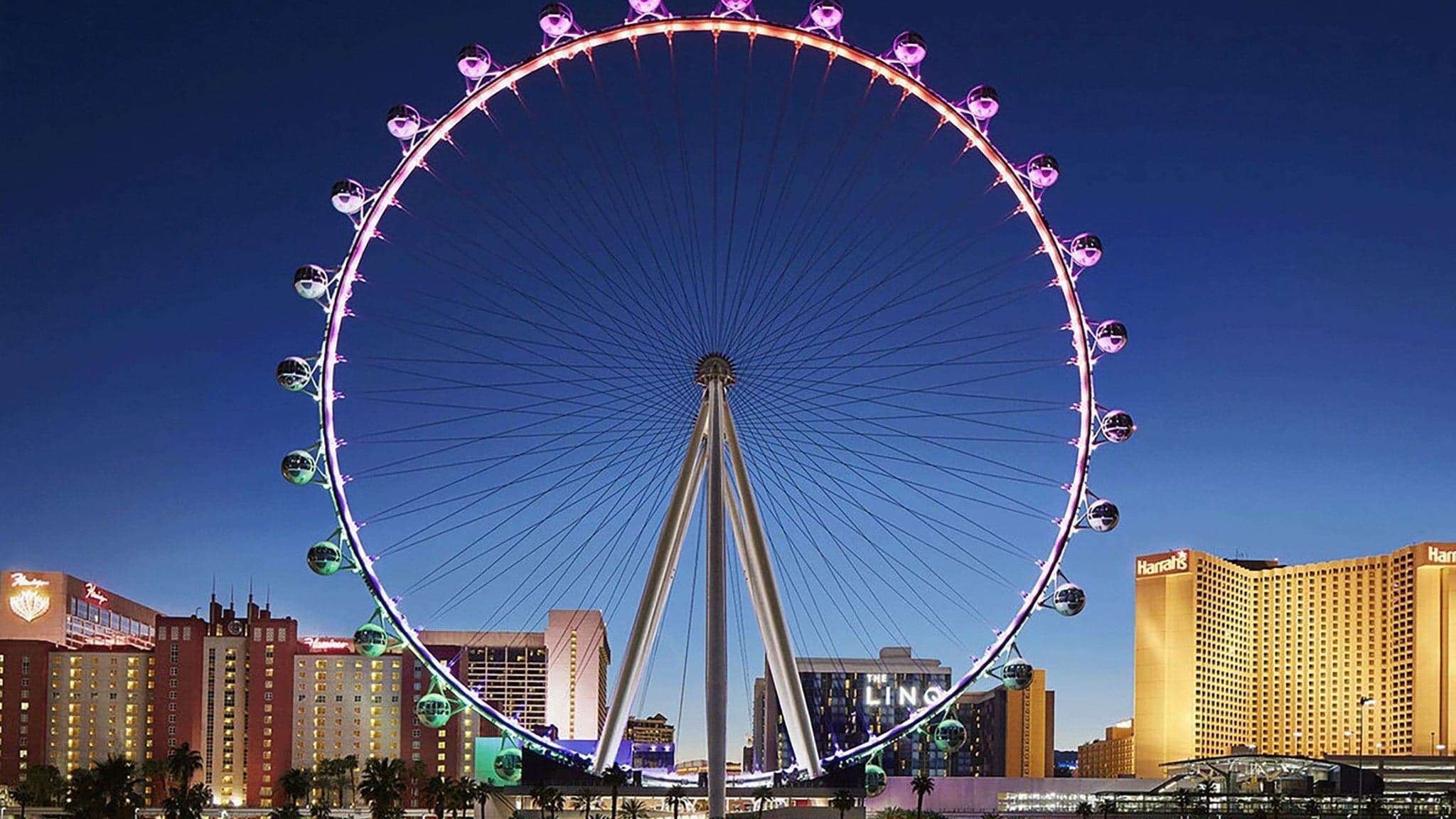 High Roller Wheel At The Linq